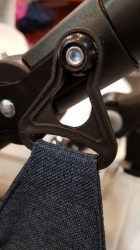 Ручка, крючок для сумки в коляску Tako (комплект из 2 шт.) ЧЕРНАЯ, вешалка для сумки