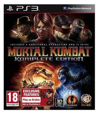 MORTAL KOMBAT KOMPLETE EDITION / PS3 /NOWA W FOLII