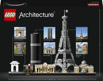 Коллекционная модель LEGO Architecture Paris 21044