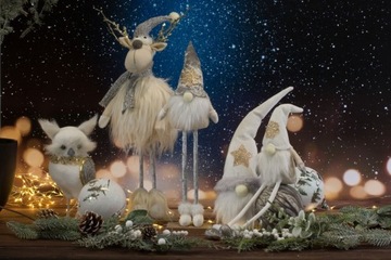 SKRZAT FIGURKA NA ŚWIĘTA 35 CM OZDOBA ŚWIĄTECZNA