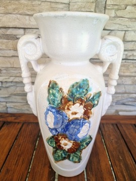 Wazon stary dzban ceramiczny amfora duży 36 cm antyk zabytek