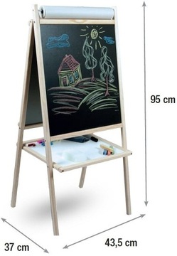 МАГНИТНАЯ ДОСКА 4в1, БЕСПЛАТНАЯ БУМАГА