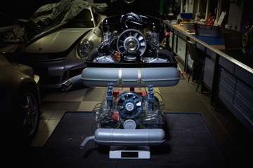 Модель двигателя PORSCHE 911 BOXER для СБОРКИ