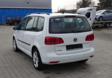 Volkswagen Touran II 1.2 105KM 2014 Volkswagen Touran 1.2 TSI 105KM 7 Foteli Serwis Oplacony Super Stan, zdjęcie 9