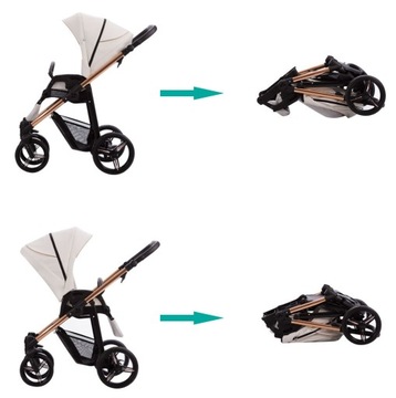 WÓZEK BEBETTO NICO PRO ESTILO ŚPIWOREK KOLOR 01