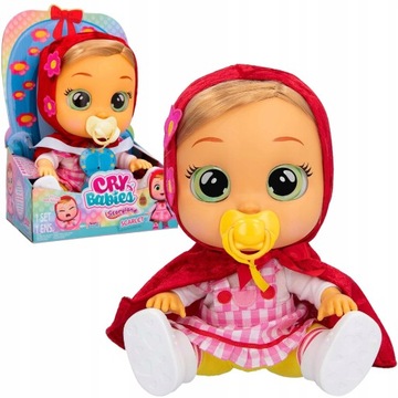 Lalka Cry Babies Czerwony Kapturek