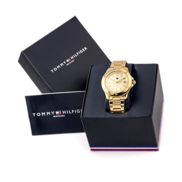 ЗОЛОТЫЕ ЖЕНСКИЕ ЧАСЫ TOMMY HILFIGER 1782513 - Brooke + ПОДАРОЧНАЯ КОРОБКА