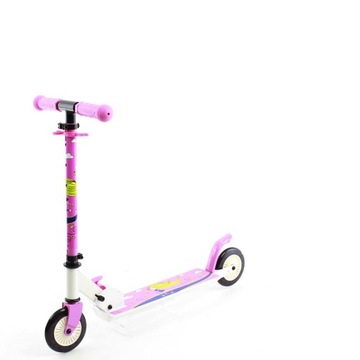 Алюминиевый самокат детский, складной, колеса РЕЗИНОВЫЕ 125