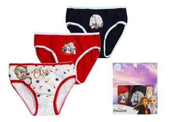 KRAINA LODU MAJTKI FIGI DZIECIĘCE BAWEŁNA 3 SZTUKI 92-98 CM 2/3LATA