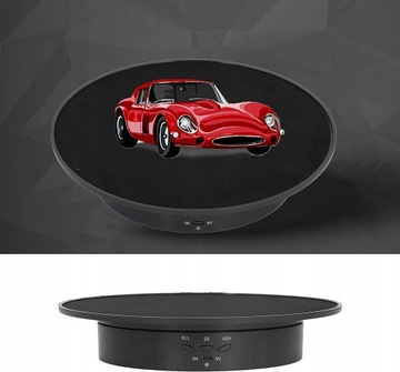 ЭЛЕКТРИЧЕСКИЙ ПОВОРОТНЫЙ СТОЛ НА 360 ГРАДУСОВ, ОСНОВАНИЕ 20 СМ