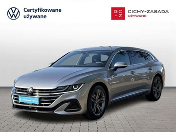 Volkswagen Arteon Fastback Facelifting 2.0 TSI 190KM 2024 Volkswagen Arteon 2.0 TSI 190KM R-Line Hak SideAssist FVAT23 Apple Car