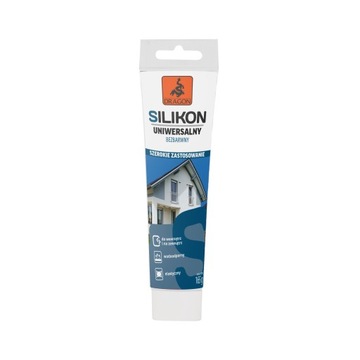DRAGON Silikon uniwersalny 100ml BEZBARWNY tubka