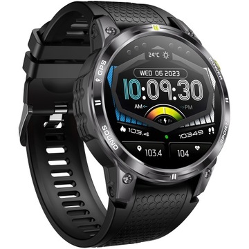 Мужские часы JG Smart Smartwatch JGR Active Pro GPS польское меню