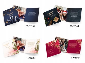 Рождественские открытки с фото-пожеланиями