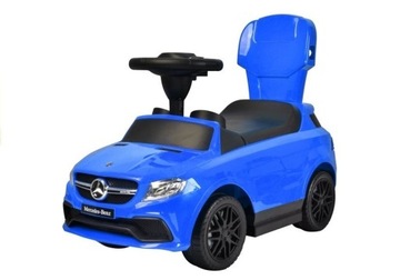 Mercedes Push Ride On 3in1 Барьеры Синий 3288