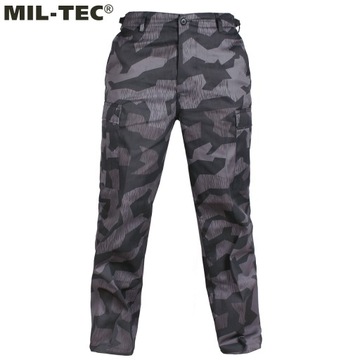 Военные тактические брюки-карго Mil-Tec US Ranger BDU Splinter Night M