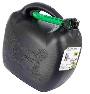 KANISTER PLASTIKOWY NA PALIWO 20L OWALNY ATEST S7X32