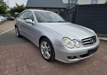 Mercedes CLK W209 Coupe C209 1.8 (200 Kompressor) 163KM 2006 Mercedes-Benz CLK Swiezo sprowadzony Zarejestrowany Bardzo dobrym stanie, zdjęcie 14