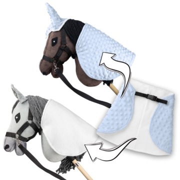 НАБОР HOBBY HORSE - ДВУХСТОРОННИЙ КОВРИК И ВКЛАДЫШИ SKIPPI UNIVERSAL
