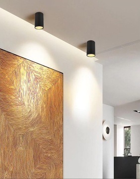 ГАЛОГЕННАЯ СВЕТОДИОДНАЯ ТРУБКА ПОВЕРХНОСТНОГО СВЕТА Черная Gu10