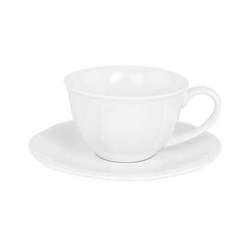 FILIŻANKA ESPRESSO kawy porcelanowa SPODKIEM 85 ml