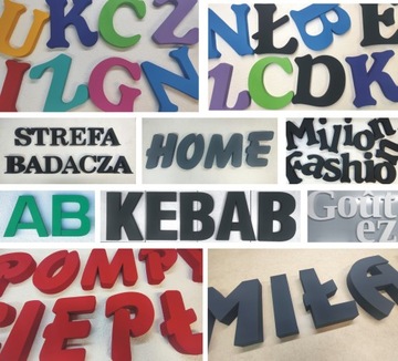 БУКВЫ, ЦИФРЫ, НАПИСЬ ИЗ СТИРОДУРА