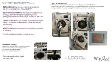 ПРОФЕССИОНАЛЬНАЯ ПРОМЫШЛЕННАЯ СТИРАЛЬНАЯ МАШИНА 9 КГ WHIRLPOOL AWH 912S/PRO