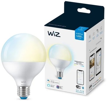 WiZ Tunable White 75W E27 G95
