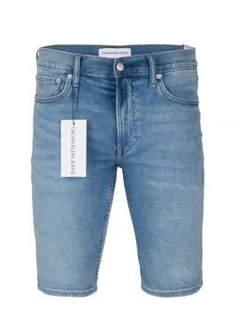 CALVIN KLEIN JEANS SPODENKI JEANSOWE REGULAR 30