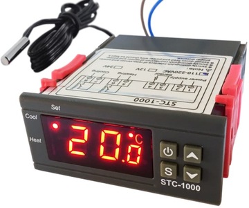 STC-1000 КОНТРОЛЛЕР регулятор температуры термостат