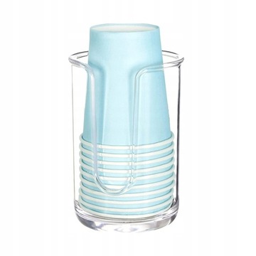 Диспенсер для чашек для ванной. Ополаскивание чашек.