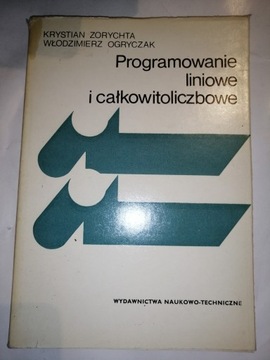Programowanie liniowe i całkowitoliczbowe