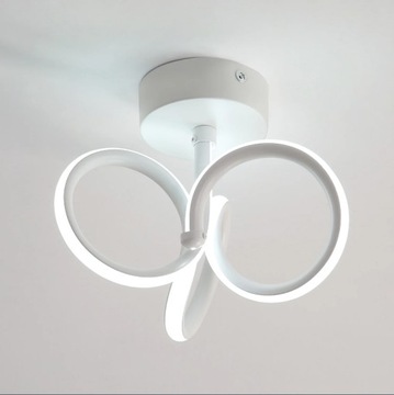 LAMPA SUFITOWA LED ŻYRANDOL ZŁOTO 42W 6000K