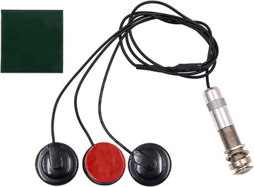 Guitar Pickup Piezo Transducer with 3 Sensors 6.35mm Musical Instrument