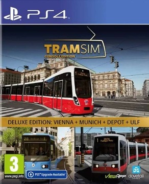 TRAMSIM CONSOLE EDITION - DELUXE / СИМУЛЯТОР ТРАМВАЯ / НОВЫЙ / PL / PS4