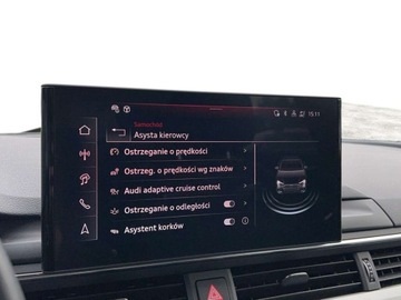 Audi A4 B9 Limousine Facelifting 2.0 40 TDI 204KM 2023 Audi A4 Limousine Android Auto Reflektory LED Nawigacja Cyfrowe zegary Kam, zdjęcie 25