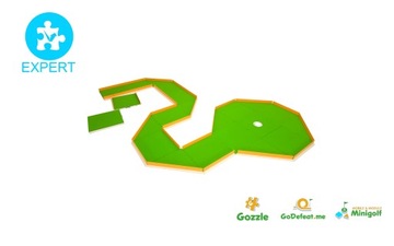 Модульное поле для мини-гольфа GOZZLE 4.0. Эксперт