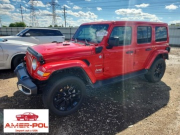 Jeep Wrangler IV 2022 Jeep Wrangler 2022 JEEP WRANGLER UNLIMITED SAHARA 4XE 2.0 Hybryda Plug-in