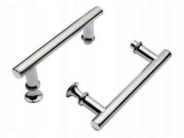 UCHWYT KLAMKA RĄCZKA DO KABIN PRYSZNICOWYCH 14,5CM 145MM SANNIT METALOWA