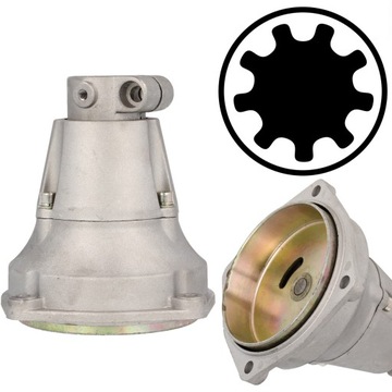 Ось приводного вала для барабана корзины шестерни кустореза 28MM 8MM 9F