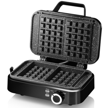 ДВОЙНАЯ ВАФЕЛЬЧИКА ПРЕМИУМ 2200ВТ С РЕГУЛИРОВКОЙ ВЫСОКАЯ МОЩНОСТЬ ХРУСТЯЩИЕ ВАФЛИ