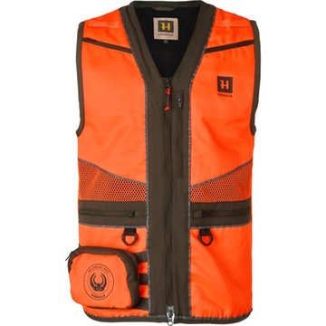 HARKILA WILDBOAR PRO BLAZE WAISTCOAT ORANGE BLAZE/BROWN - XL