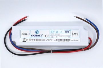 Zasilacz 60W 12V IP67 wodoodporny do taś LED