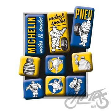 MICHELIN LOGO MAGNES 9 шт. 83131