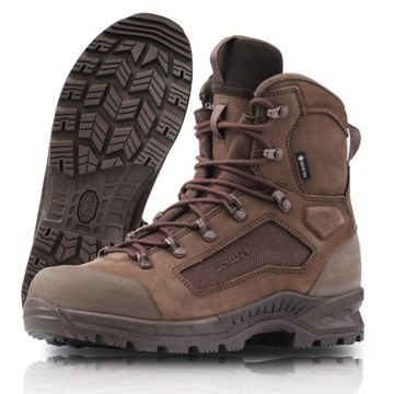 Lowa Buty taktyczne Breacher GTX N MID Cordura Gore-Tex Dark Brown 44