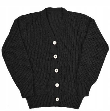 Czarny wizytowy sweter sweterek Jomar r 128 SZKOŁA