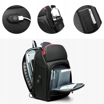 МУЖСКАЯ НАСТЕННАЯ СУМКА, РЮКЗАК, ПРОТИВОВОРА USB