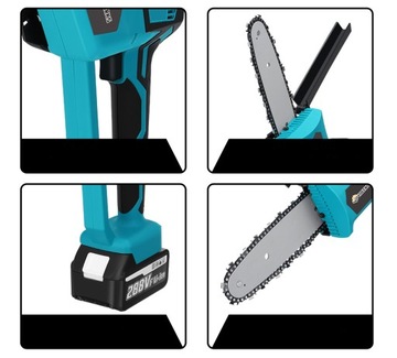 АККУМУЛЯТОРНАЯ ЦЕПНАЯ ПИЛА ЭЛЕКТРИЧЕСКАЯ ДЕРЕВОпилА 8 ДЮЙМОВ 2XAKU