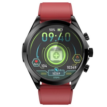 Zegarek Smartwatch Męski Hagen HC67.14.535 czerwony