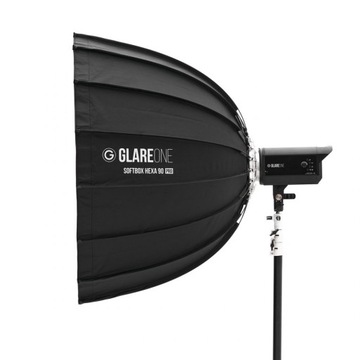Софтбокс GlareOne Hexa 90 см Pro, крепление Bowens